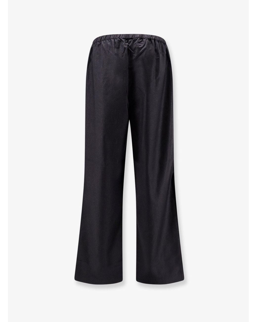 Rohe Blue Mèlange Virgin Wool Trousers