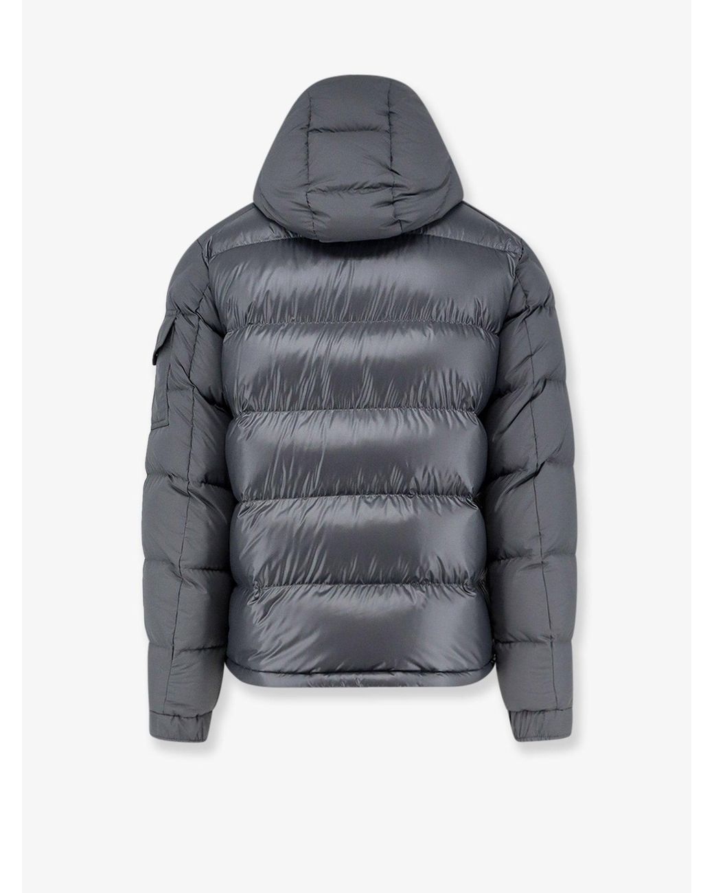 Moncler Gray Maya Recycled Polyester Down Jacket for men