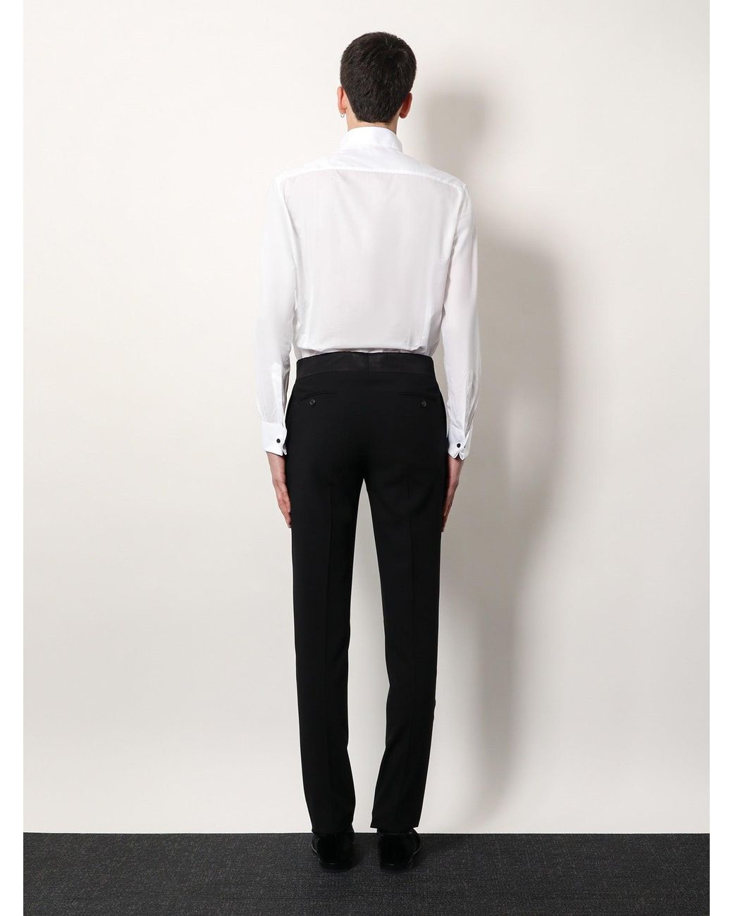 Giorgio Armani White Cotton Shirt for men