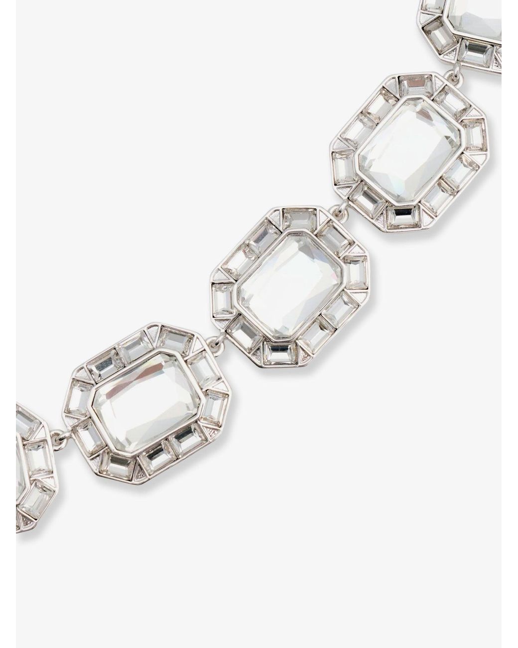 Collana Crystal di Self-Portrait in White