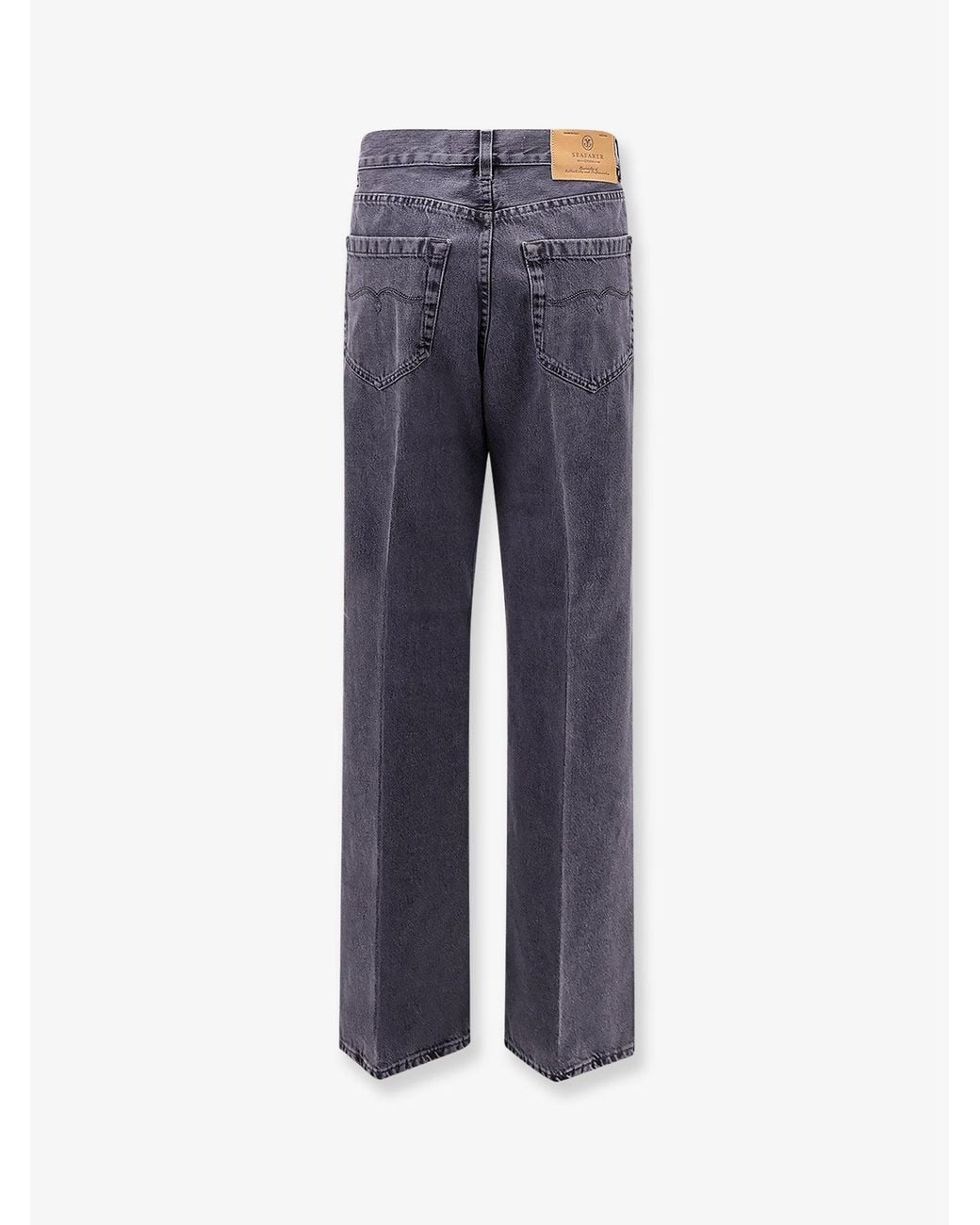 Seafarer Blue Cotton Trousers