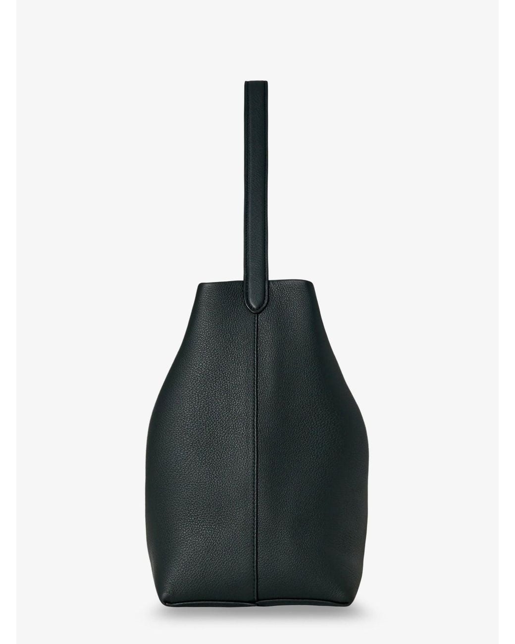 The Row Black Park Medium Leather Bag