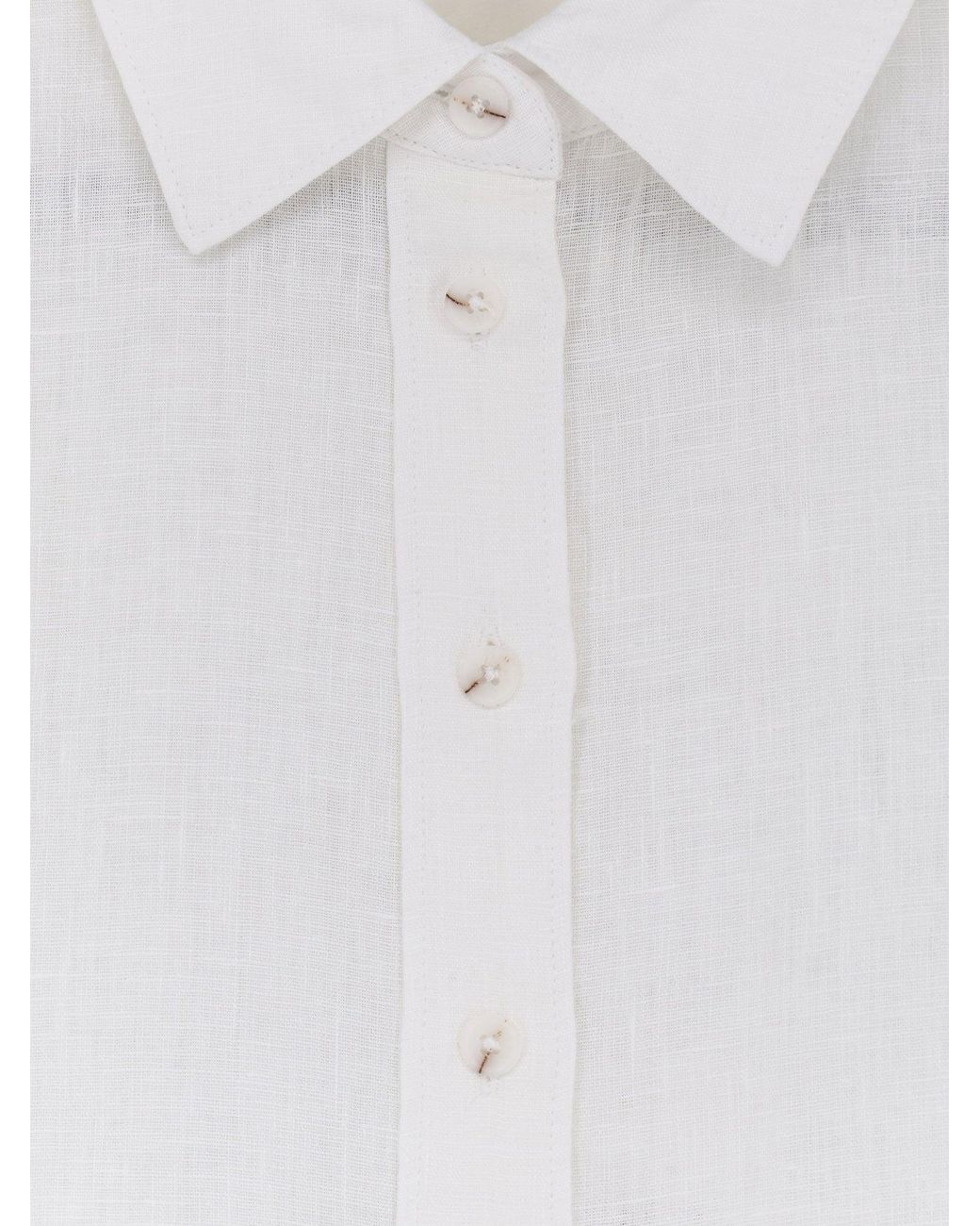 Closed White Linen Shirt