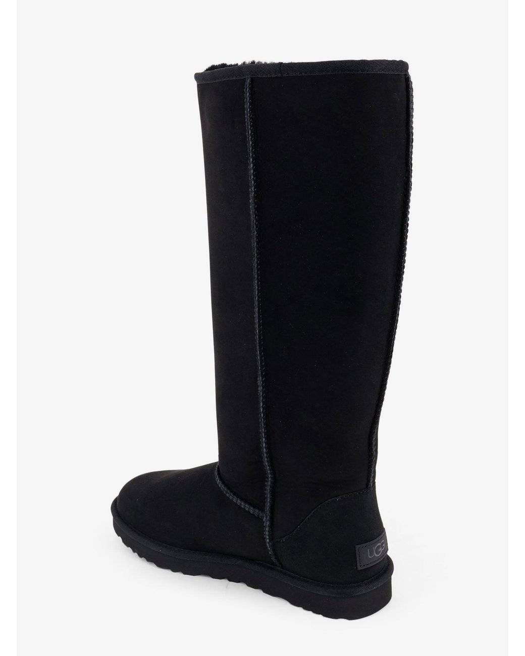 Ugg Black Classic Ultra Tall Suede Boots
