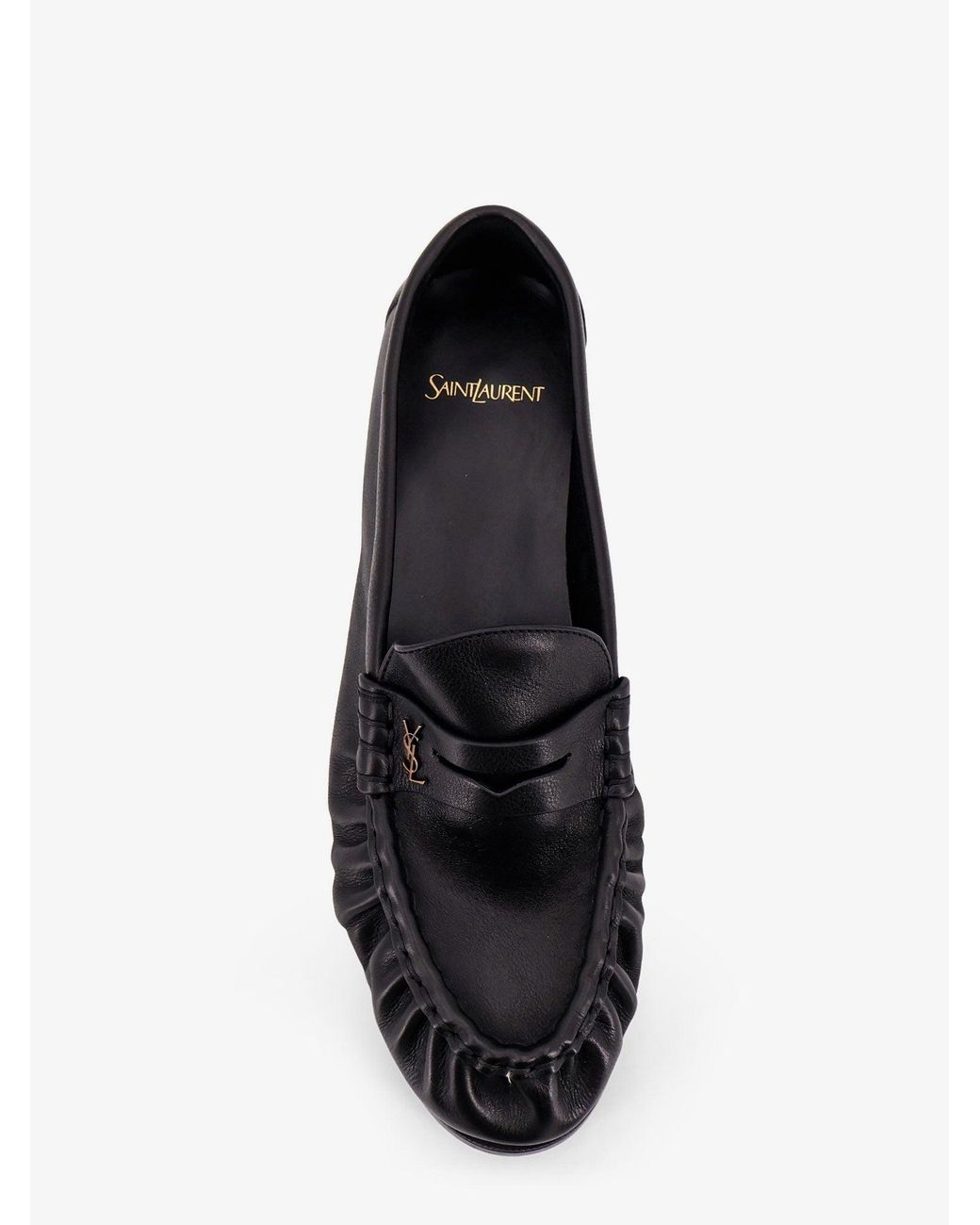 Saint Laurent White Le Loafer Leather Loafer for men