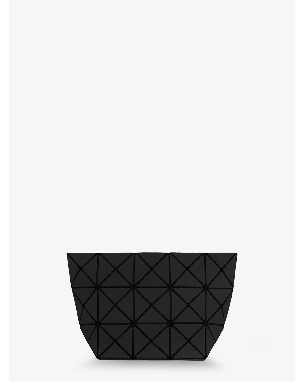 Issey Miyake White Prism Pvc Pouch