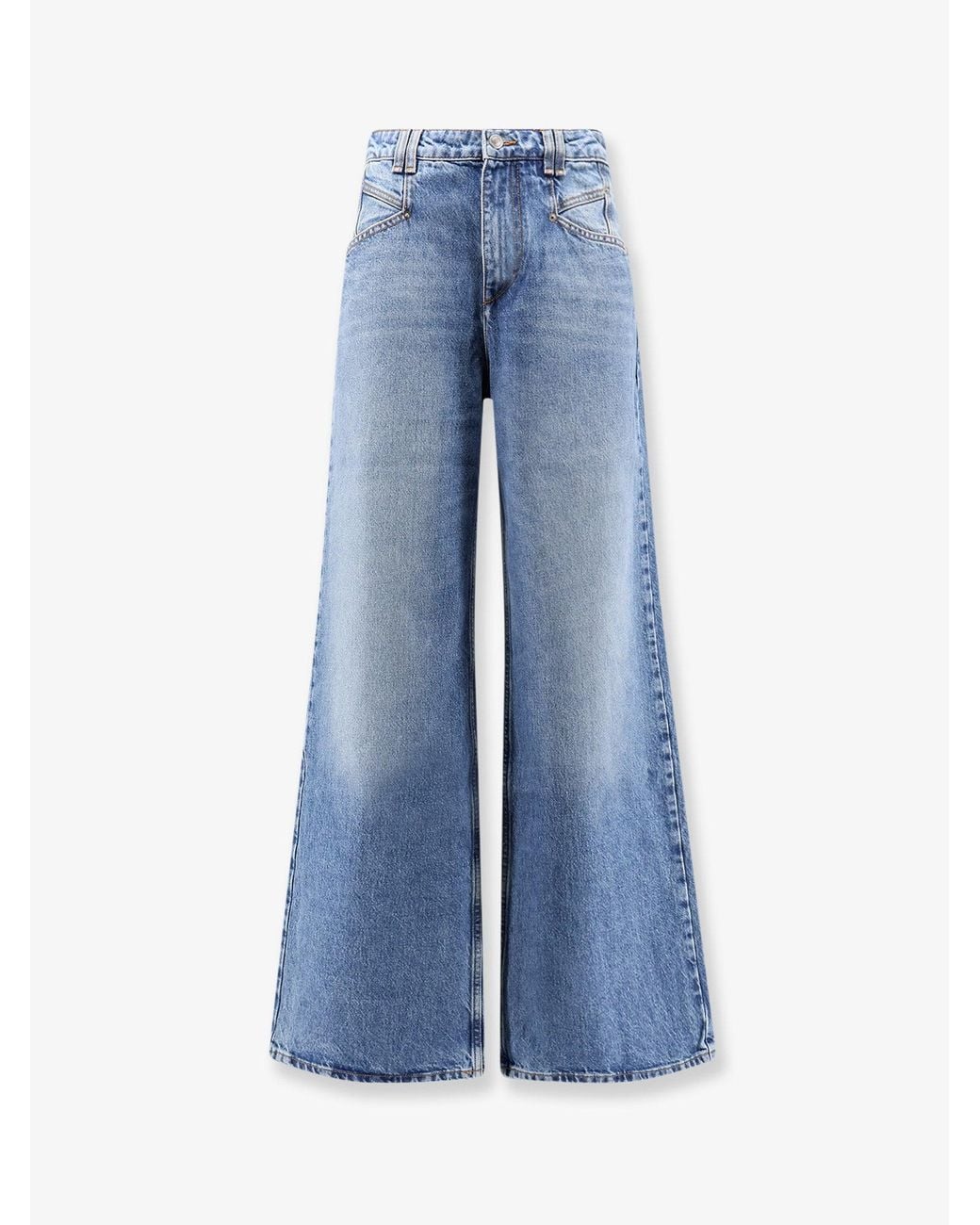 Isabel Marant Blue Lemony Denim Jeans