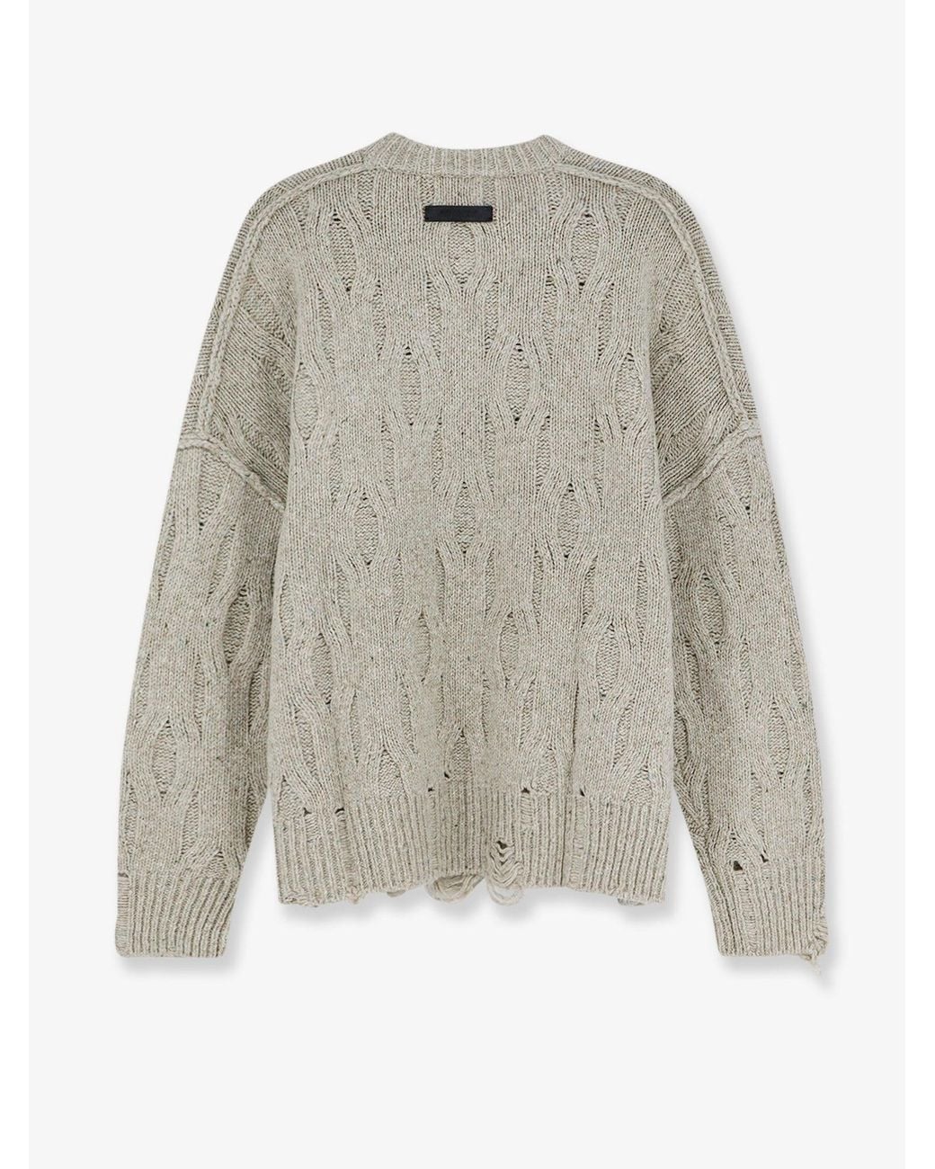 Maglia di Represent in Gray da Uomo