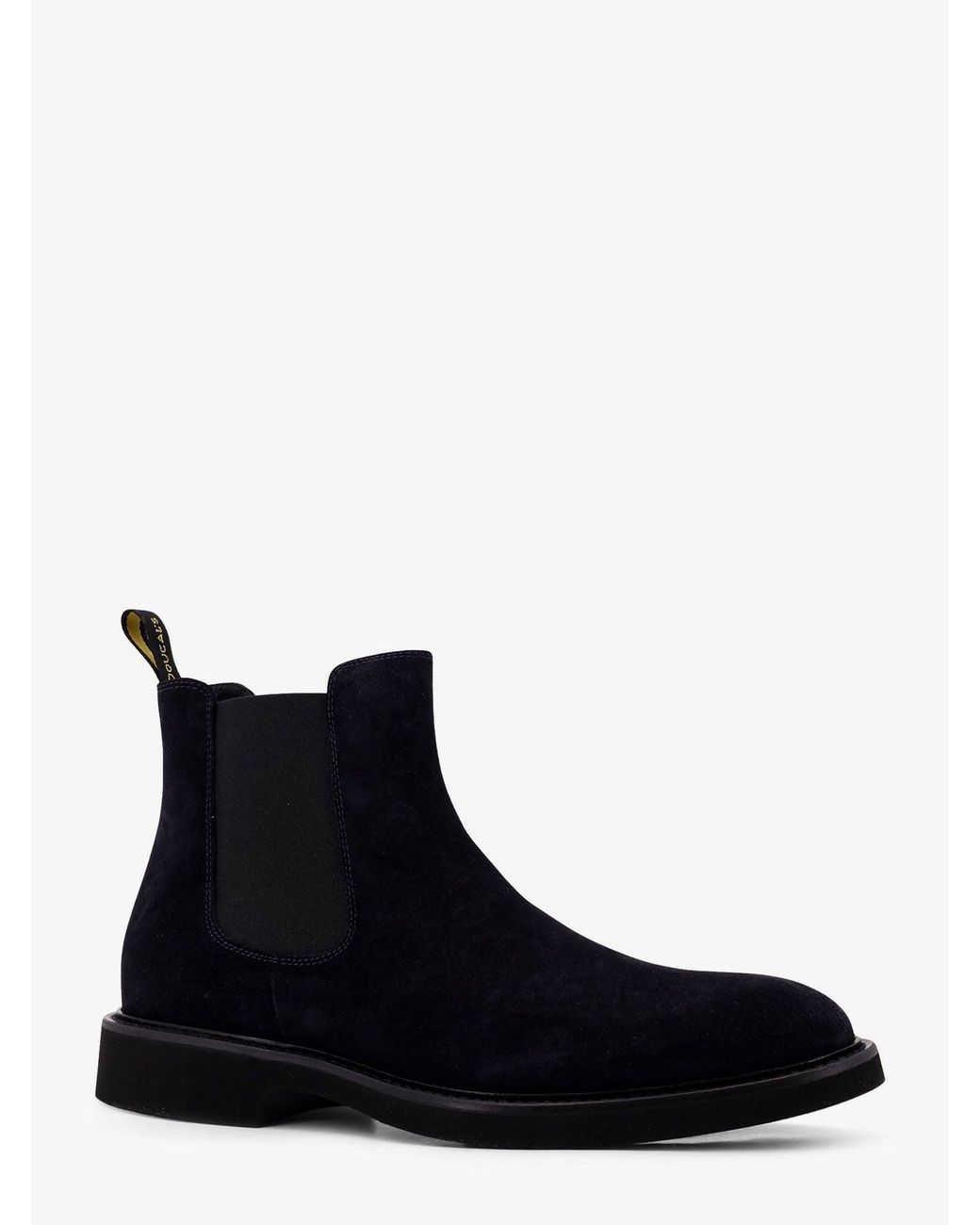 Doucal's Black Suede Beatles Boots for men