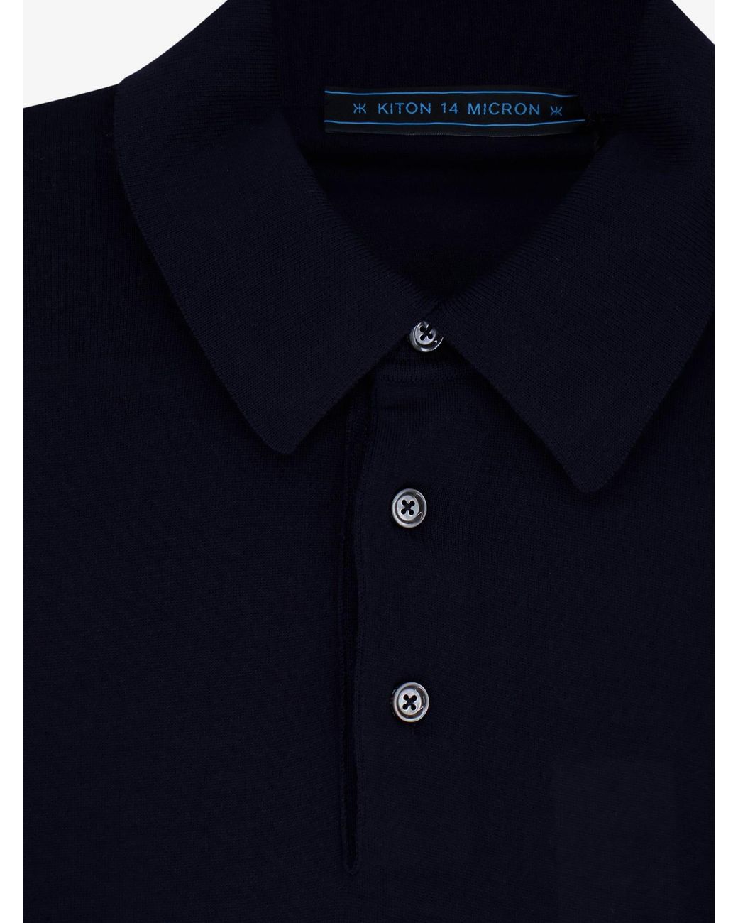 Polo di Kiton in Blue da Uomo