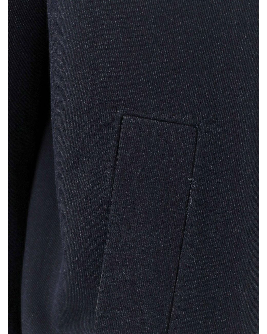 Corneliani Blue Edge Virgin Wool Coat for men