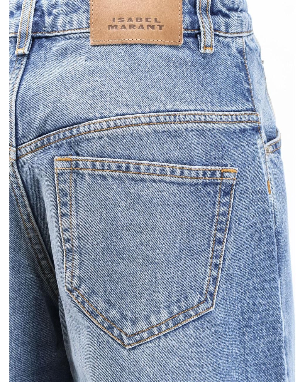 Isabel Marant Blue Lemony Denim Jeans