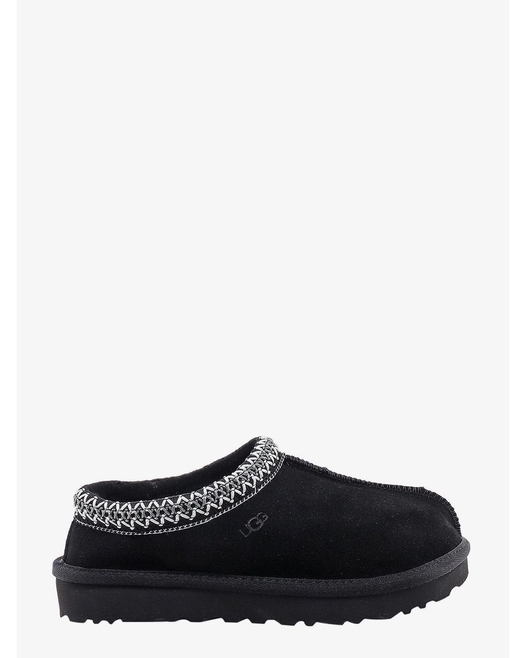 UGG Wool Sabot in Black | Lyst