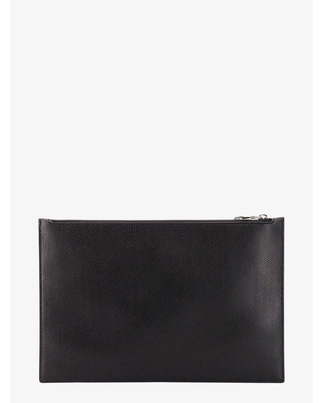 McQueen Black Clutch for men