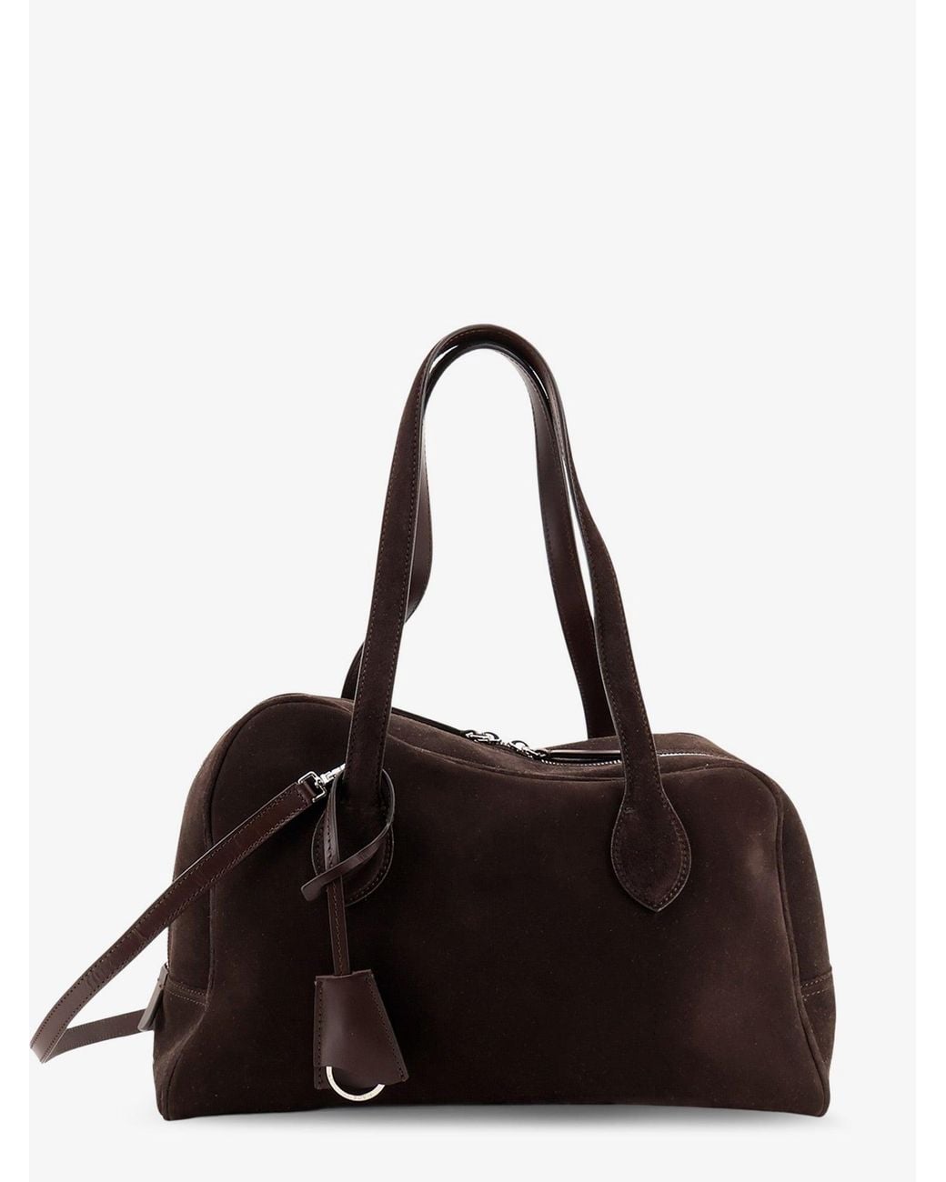 Atp Atelier Brown Handbag Noale Suede Handbags