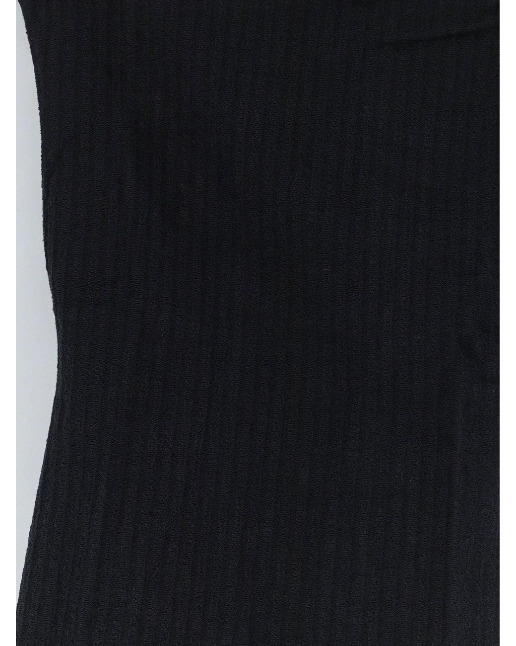 Totême Black Organic Cotton Top