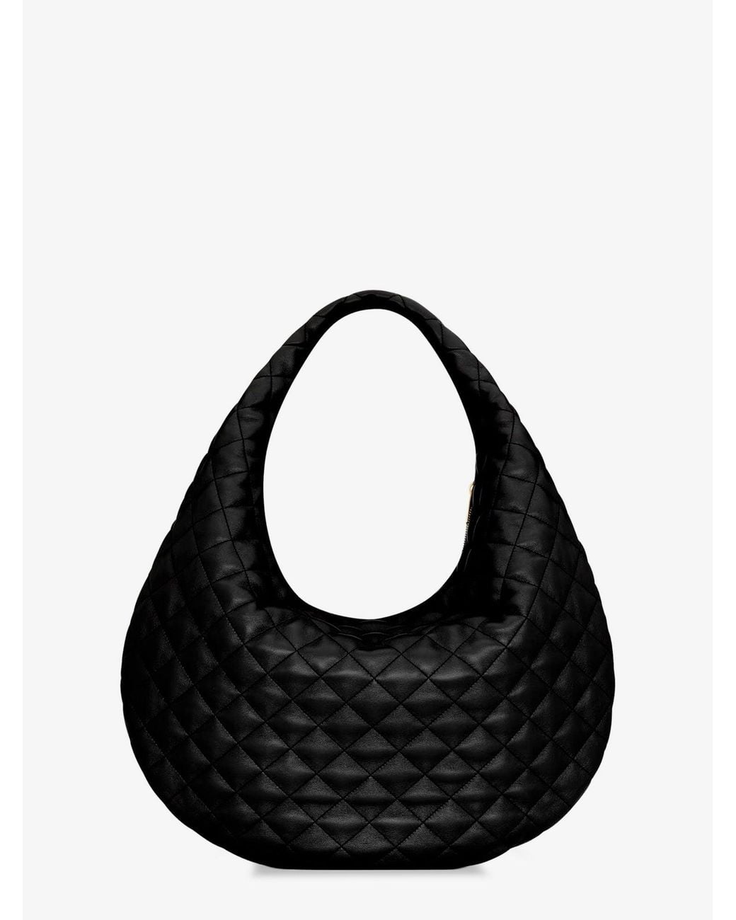 Saint Laurent Black Icare Quilted Leather Handbag