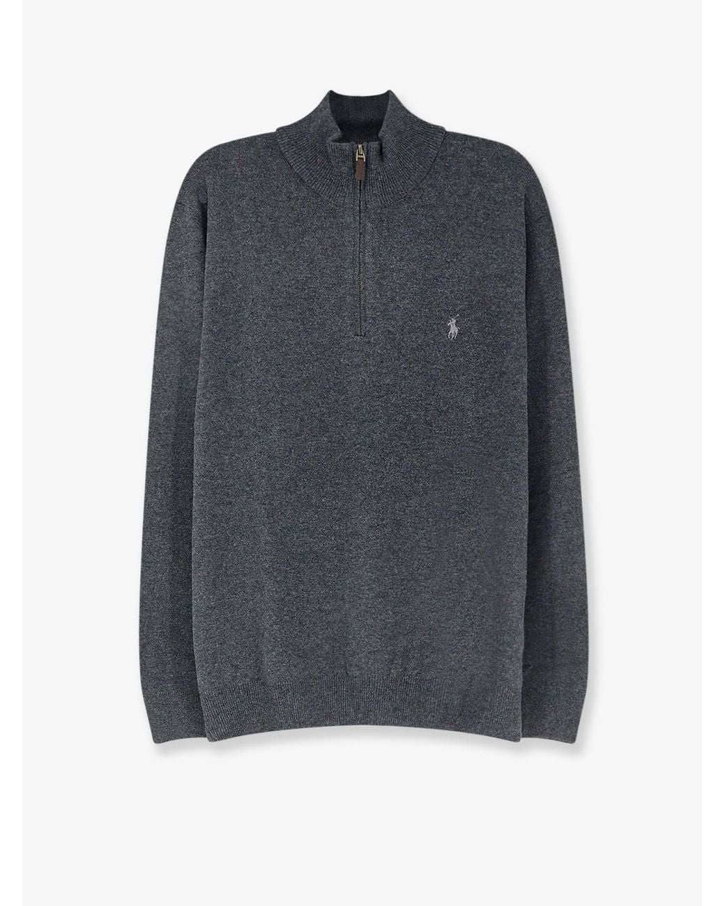 Polo Ralph Lauren Gray Wool Sweater for men