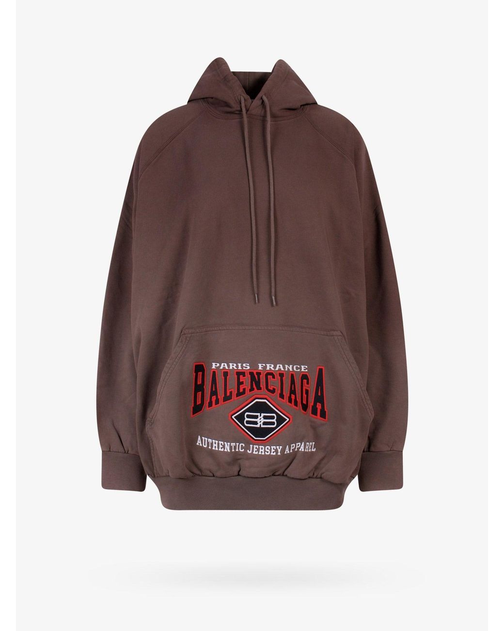 Balenciaga Sweatshirt in Brown | Lyst