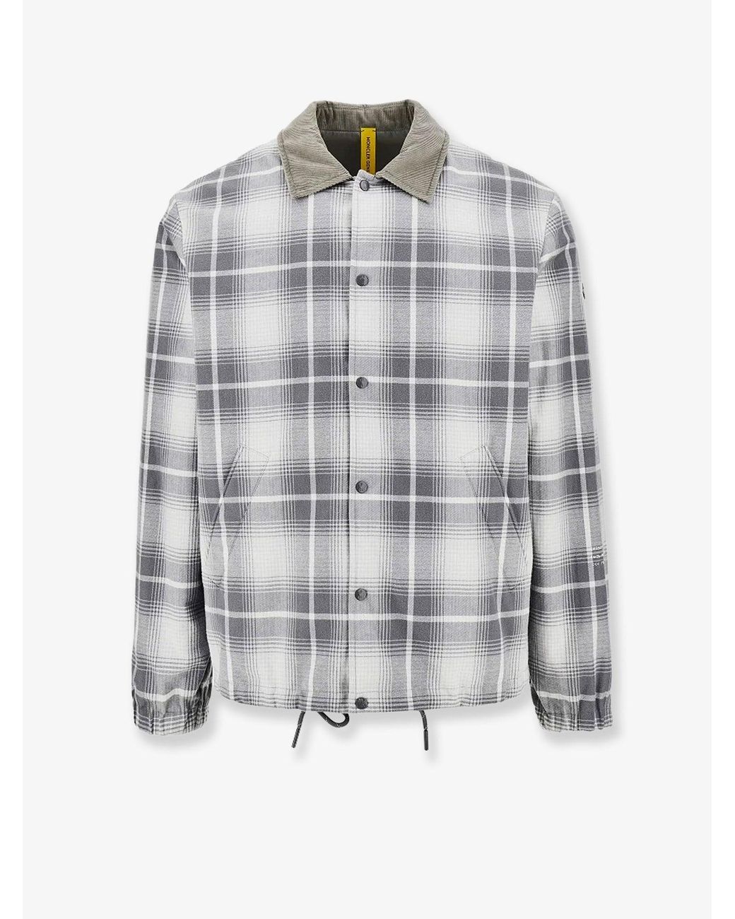 Moncler Gray Ryuha Cotton Jacket for men