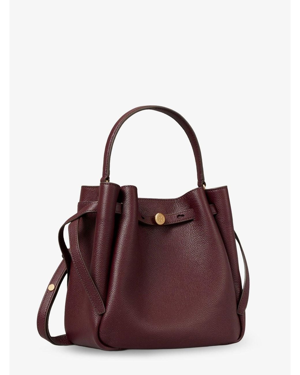 Borsa Secchiello Romy di Tory Burch in Purple