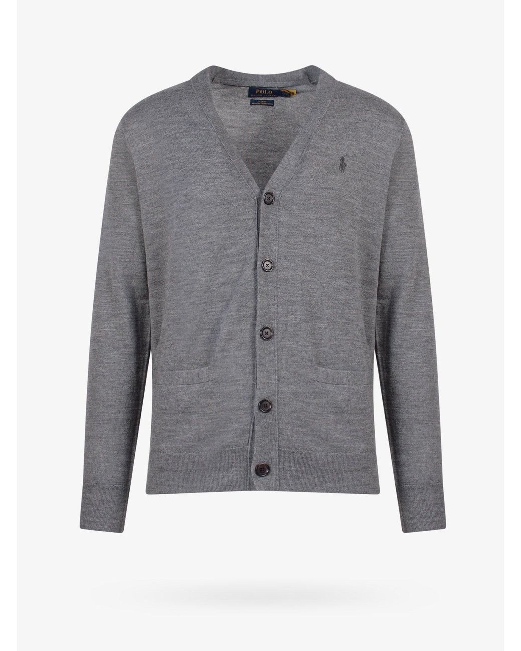 Polo Ralph Lauren Cardigan in Gray for Men Lyst