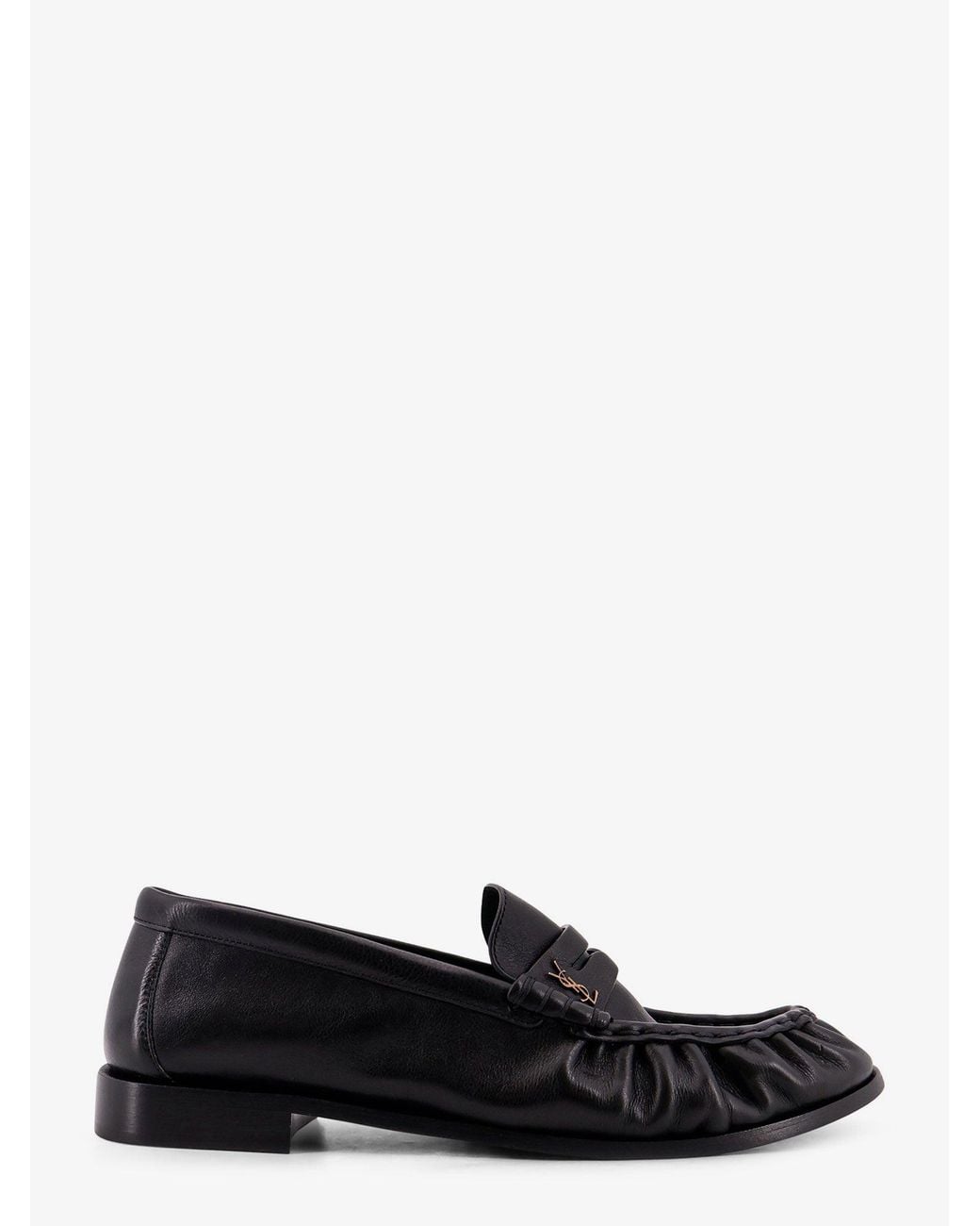Saint Laurent White Le Loafer Leather Loafer for men