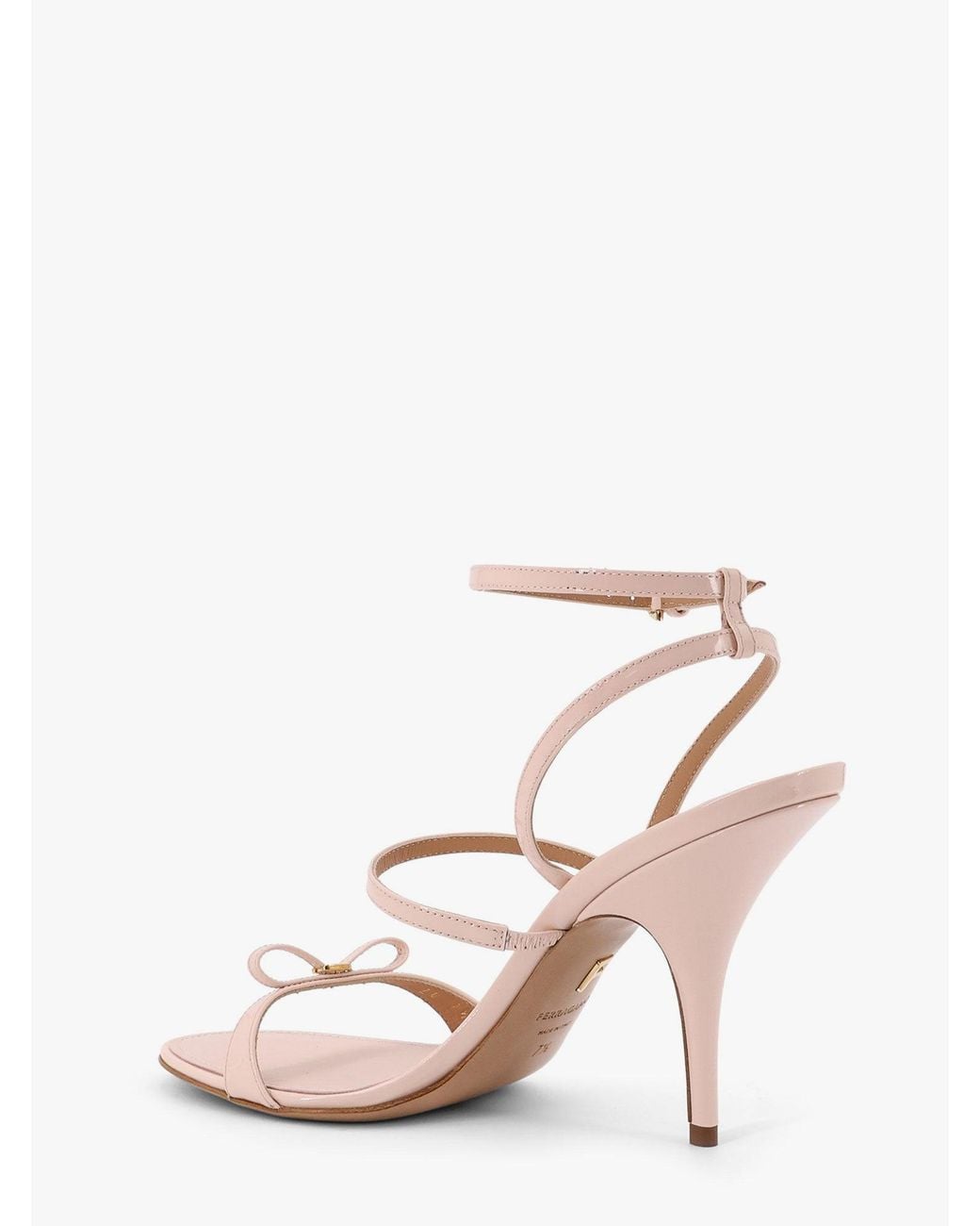 Ferragamo White Sandals Pelle
