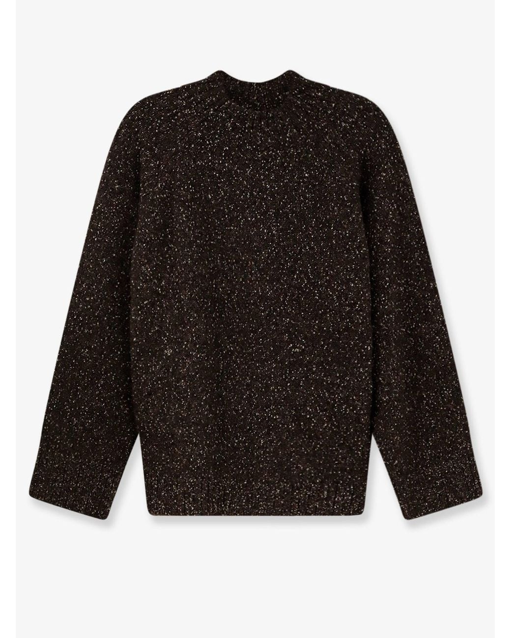 Alysi Black Oversize Sweater