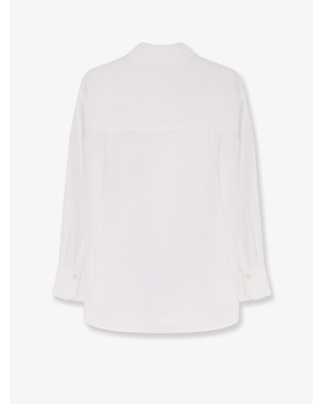 Vince White Lyocell Shirt