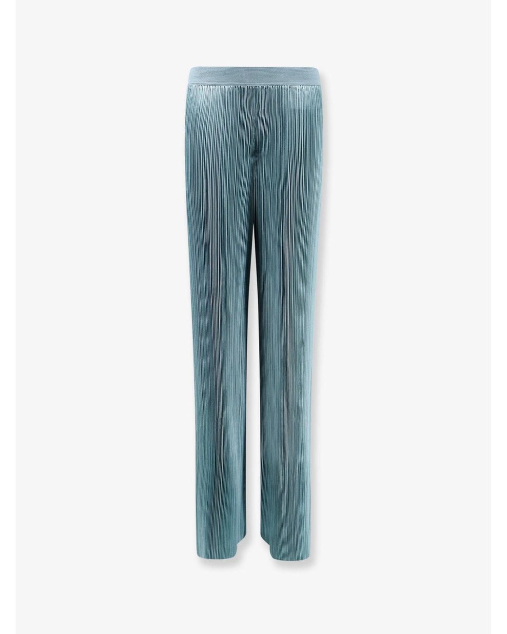 Joseph Blue Amber Pleated Trousers