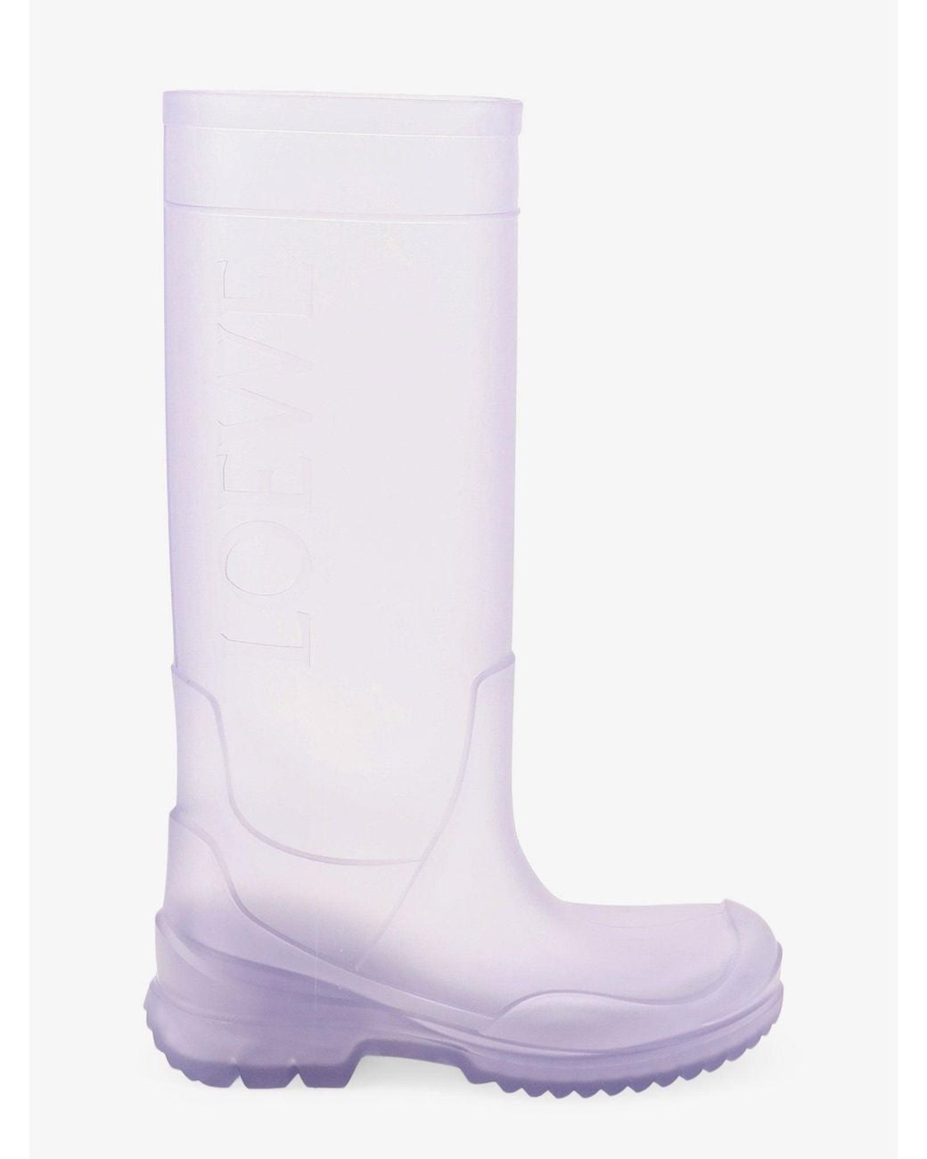Loewe Purple Rubber Rain Boots