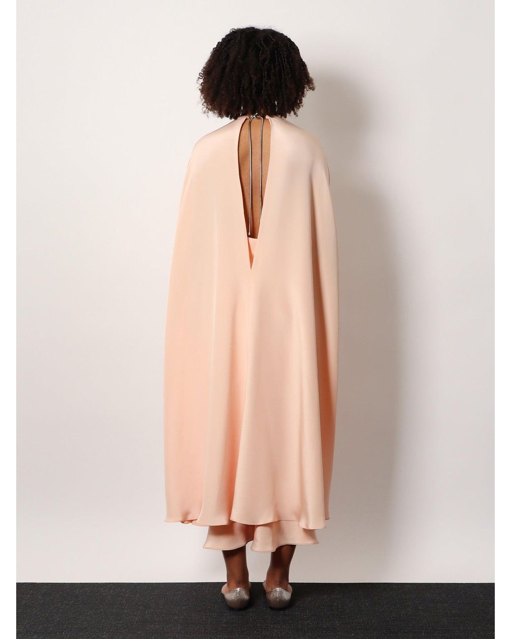 【送料&関税込】Max Mara Managua Silk Long Dress With Silk C max-mara--Managua-Silk-Long-