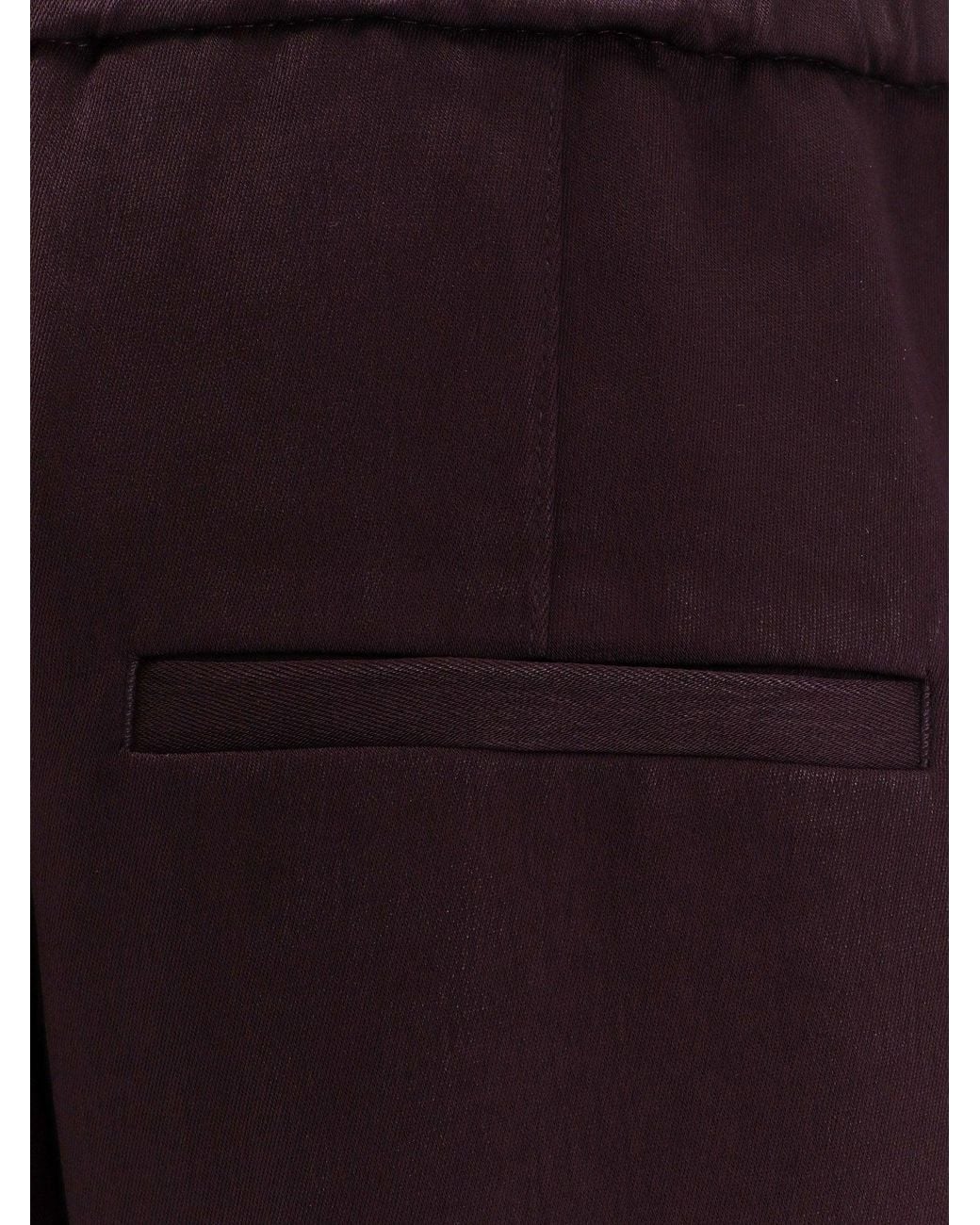 Vince Purple Satin Trousers