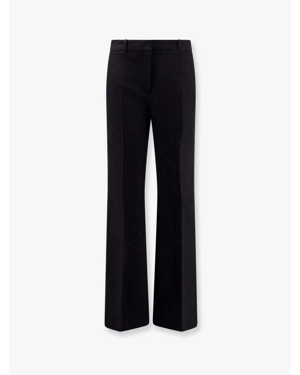 Joseph Black Cotton Blend Trousers
