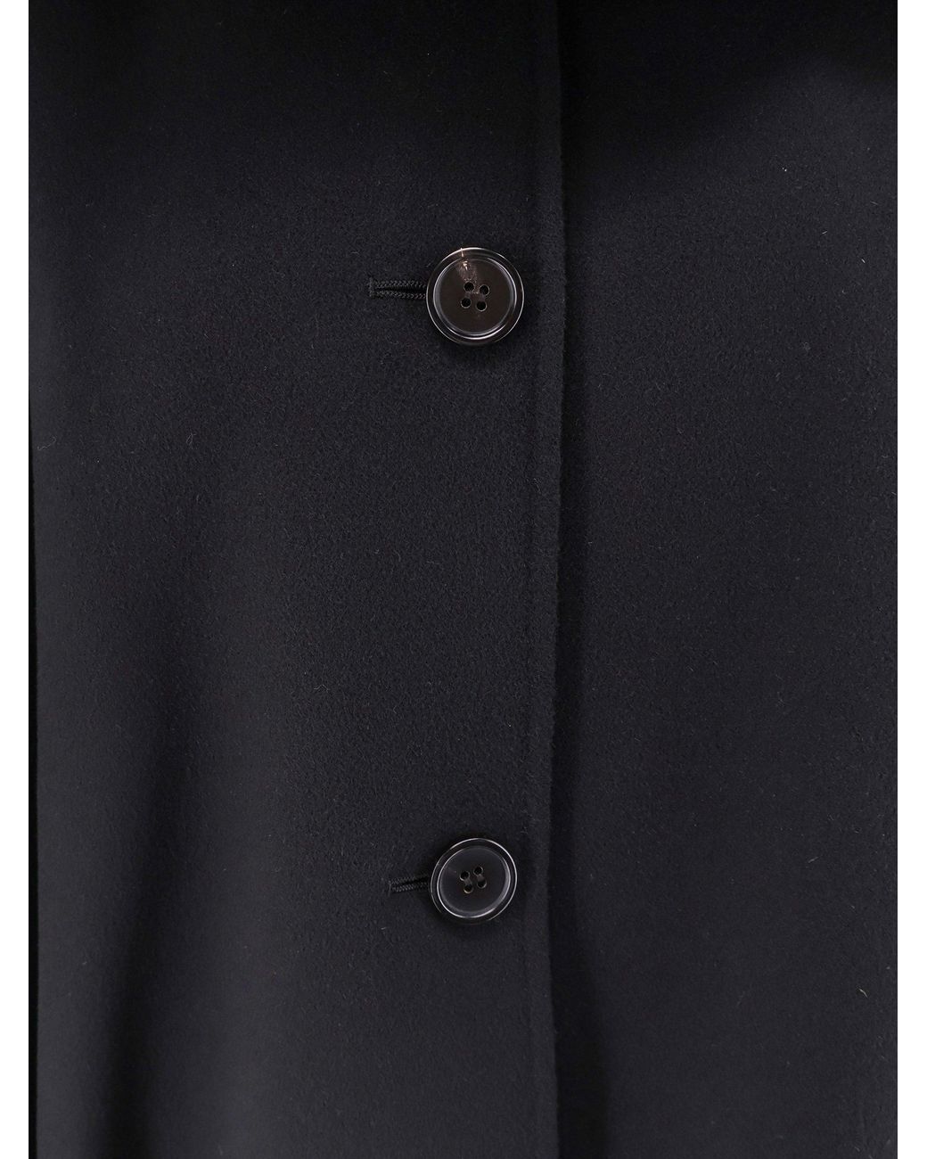 Max Mara Black Smmkate Crop Virgin Wool Jacket