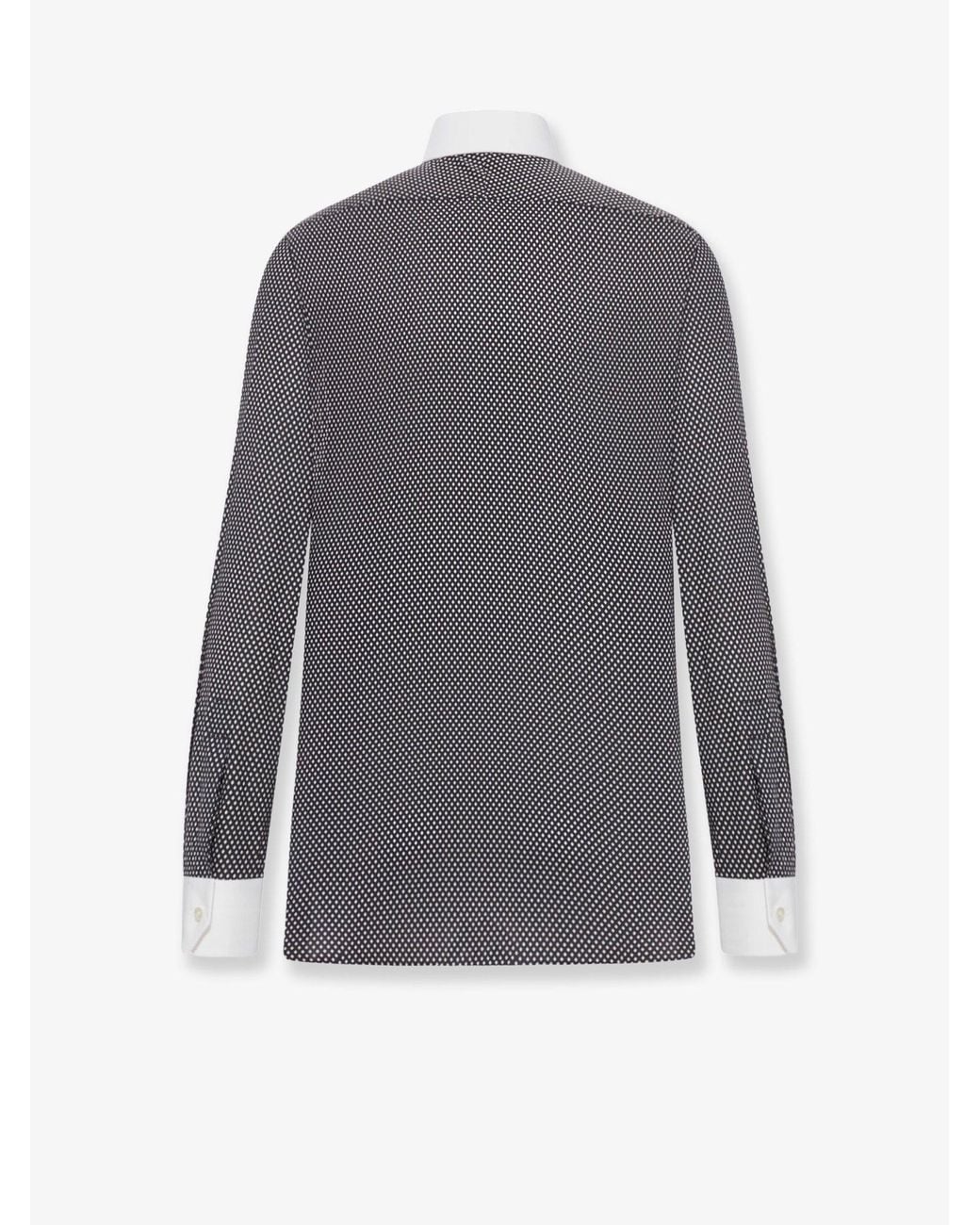 Camicia Classica Fit di Tom Ford in Multicolor da Uomo