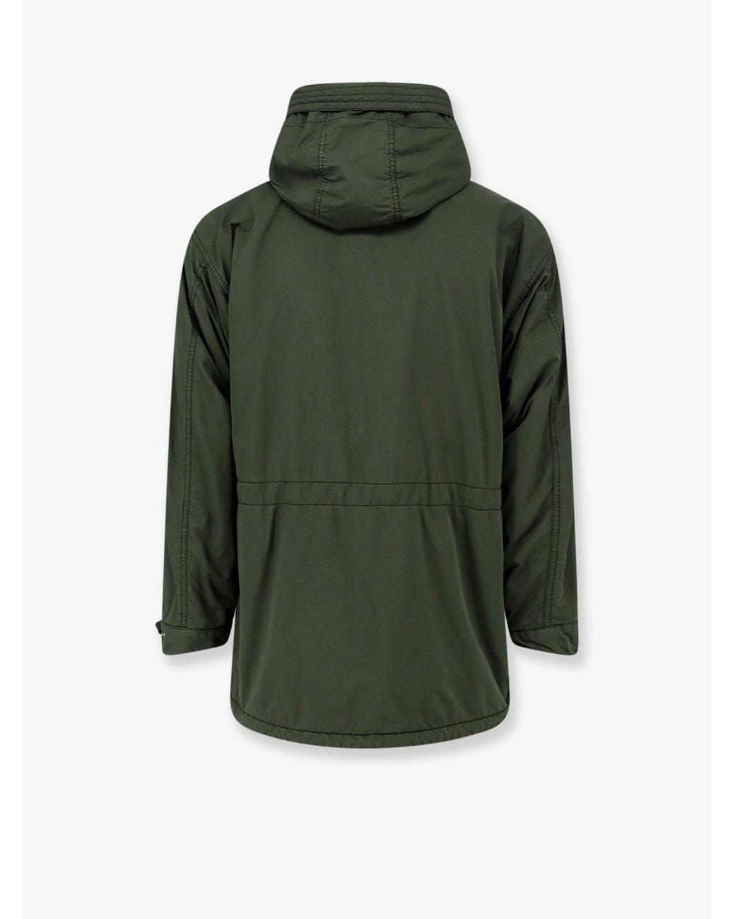 Aspesi Green Boom Winter Hooded Parka for men