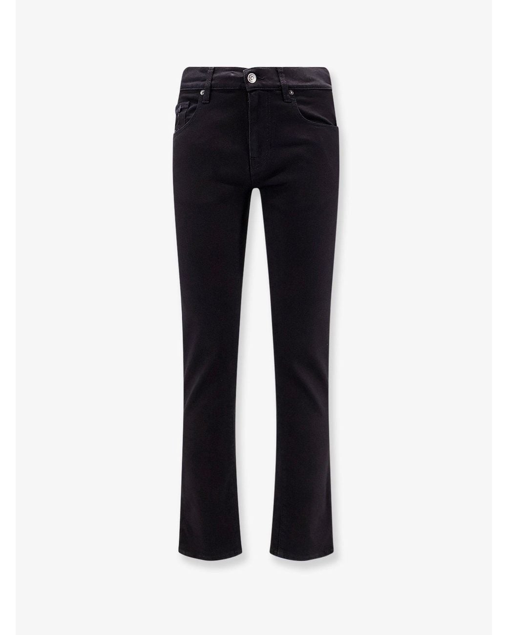 NUMERI 123456789 Blue Cotton Blend Trousers for men