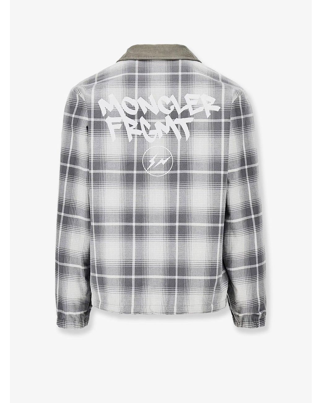 Moncler Gray Ryuha Cotton Jacket for men