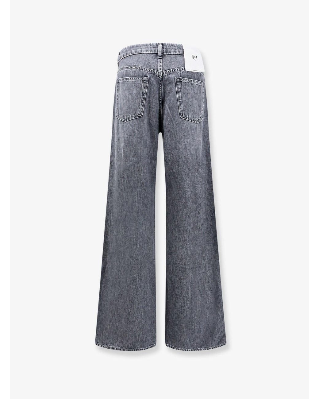 3x1 Blue The Kat Cotton And Lyocell Jeans