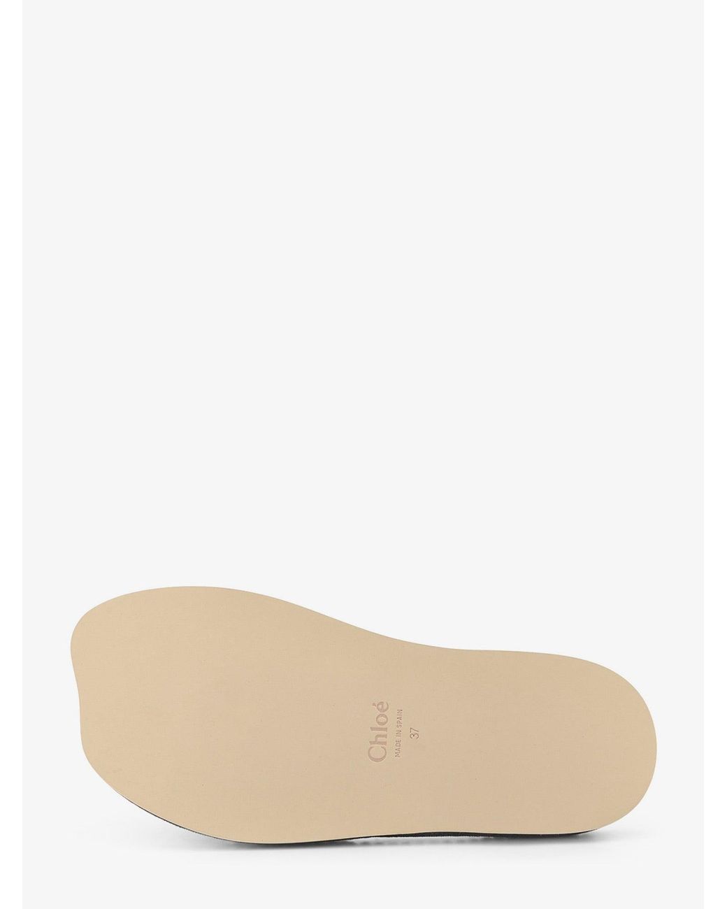 Chloé White Sand Recycled Rope Sandals