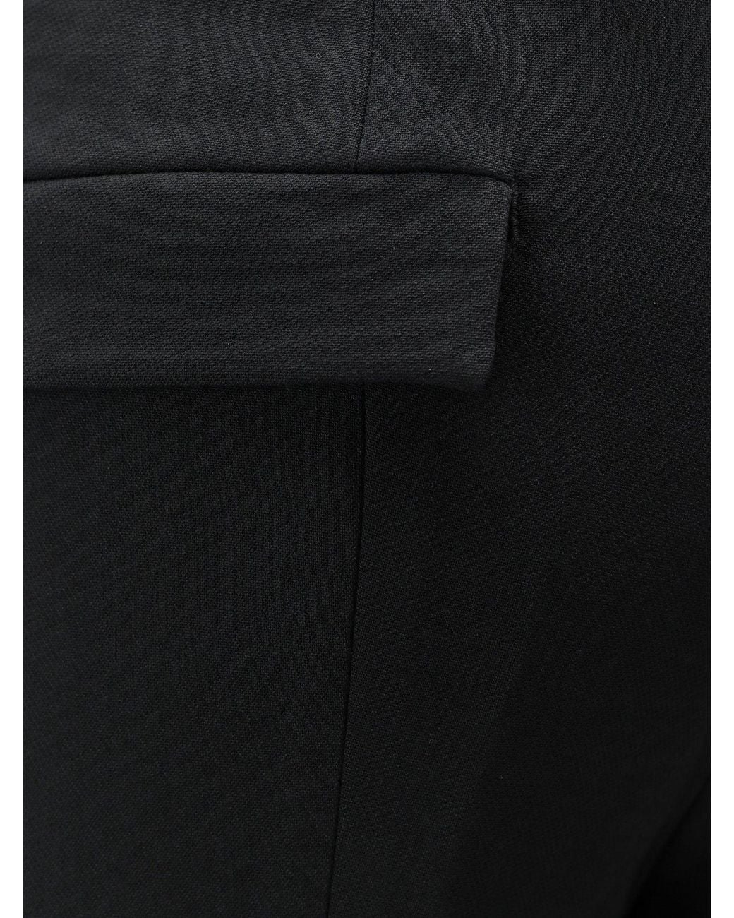 Totême Black Virgin Wool Blend Trousers