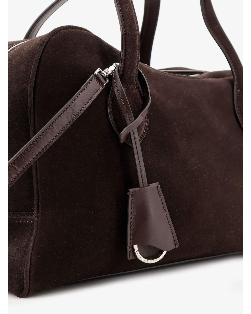 Atp Atelier Brown Handbag Noale Suede Handbags