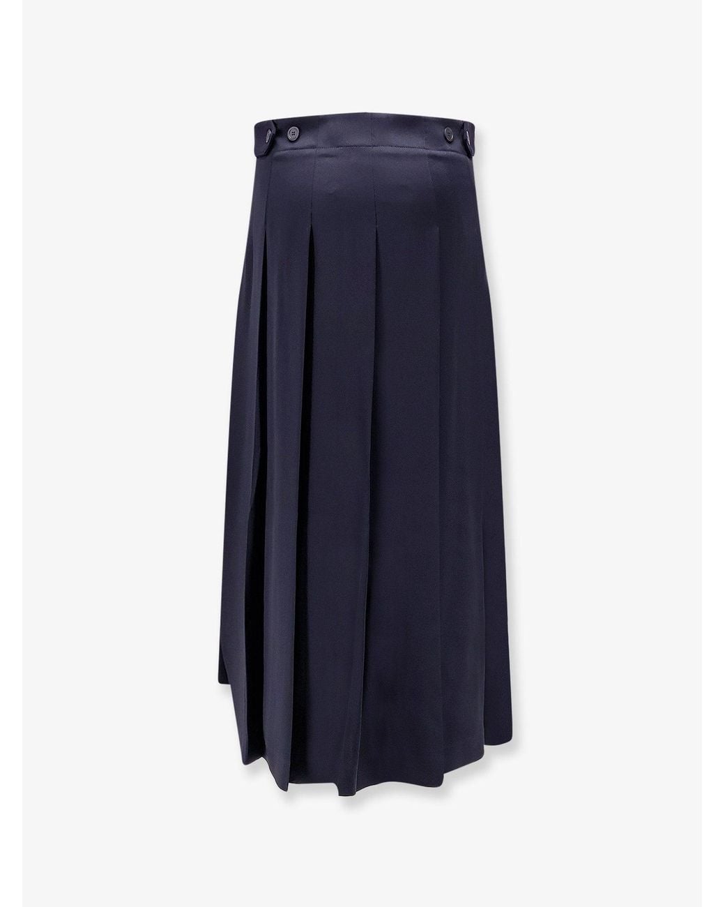 Semicouture Blue Tempest Skirt