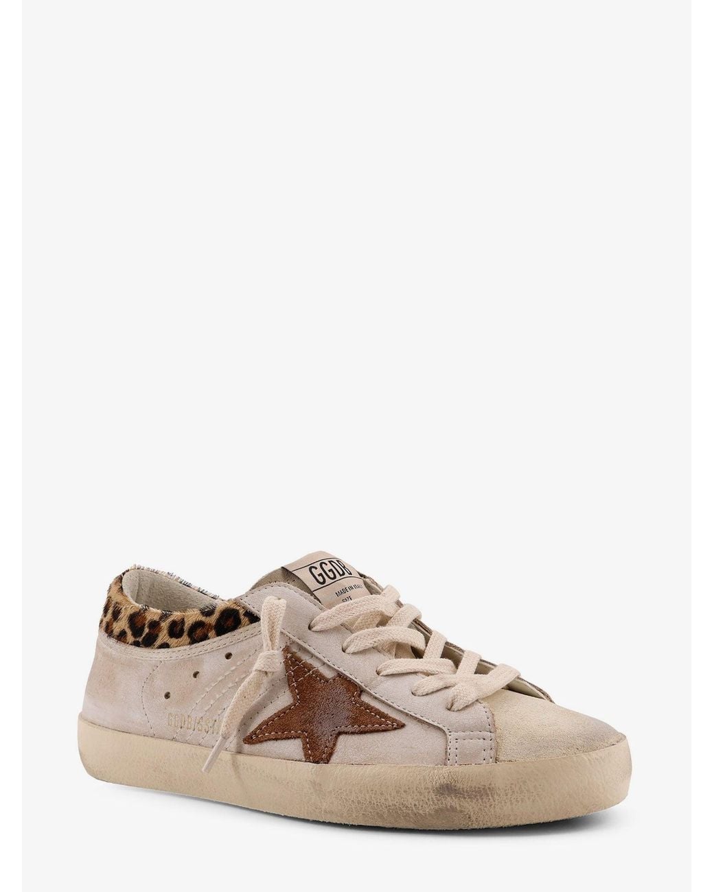 Golden Goose Deluxe Brand Multicolor Deluxe Brand Super Star With List Leather Sneakers