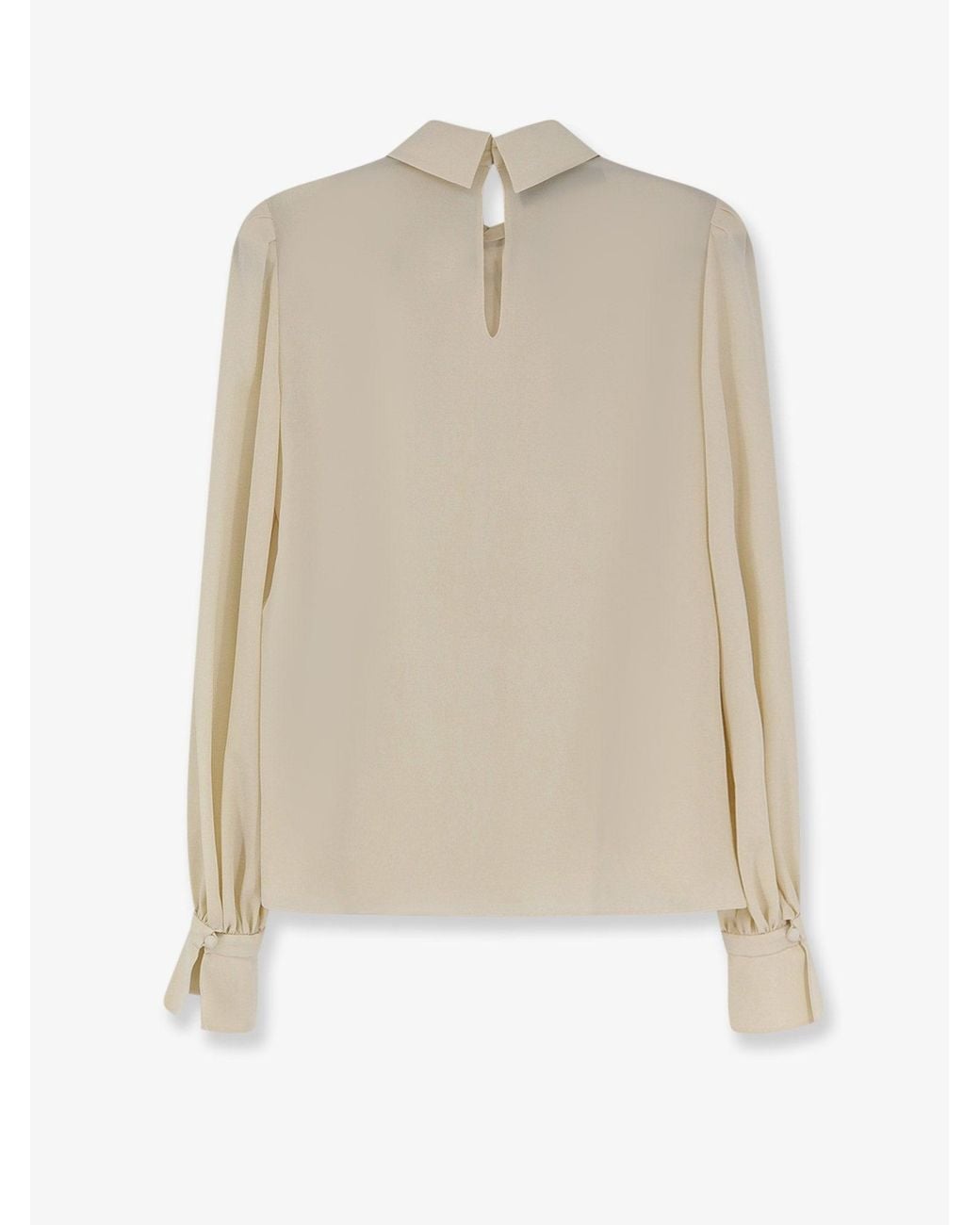 Valentino White Silk Shirt