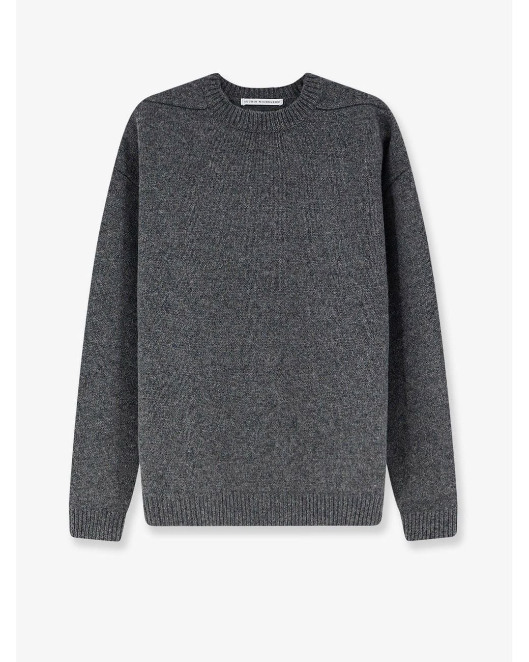 Studio Nicholson Gray Lambswool Sweater for men