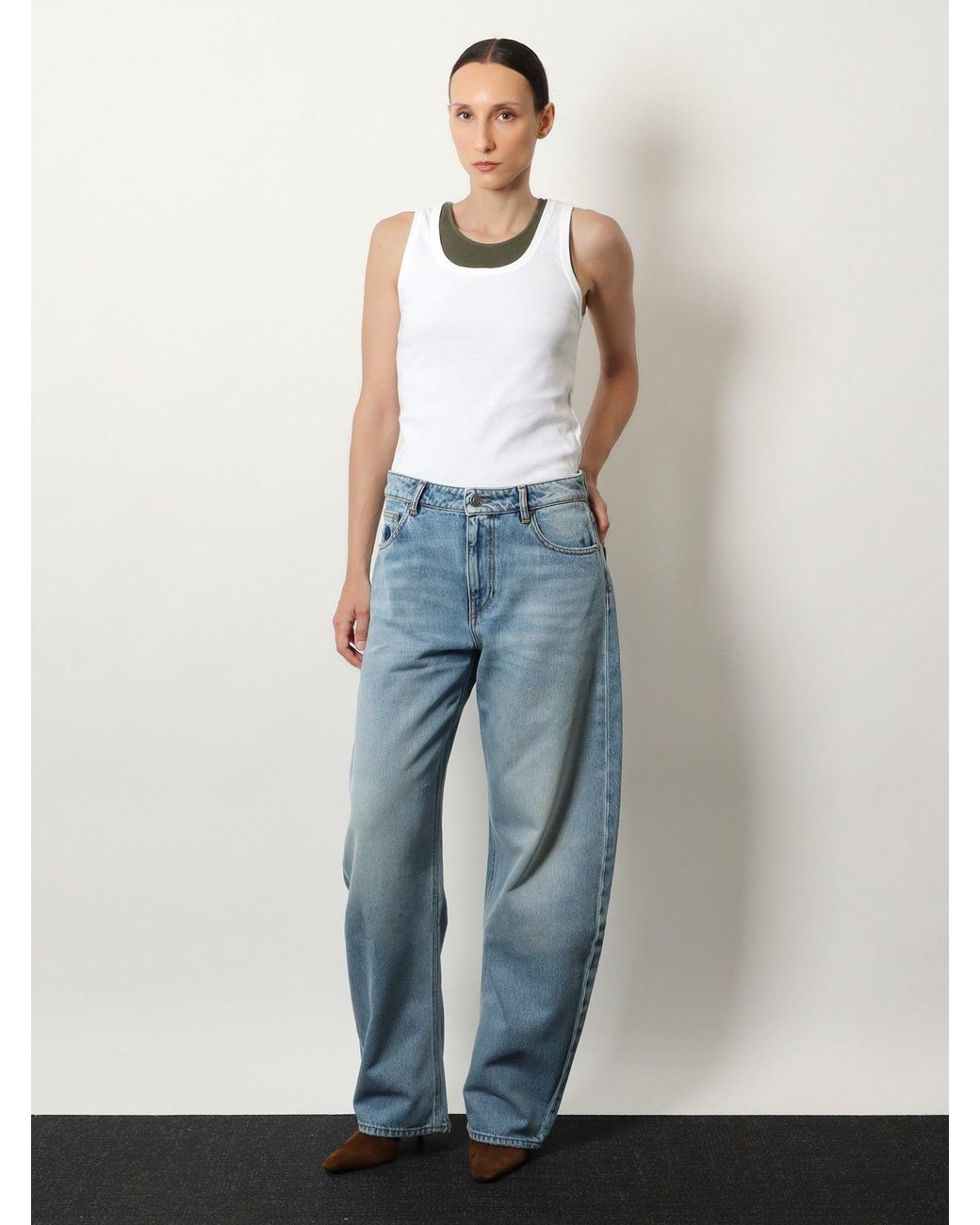 NUMERI 123456789 Blue Denim Jeans