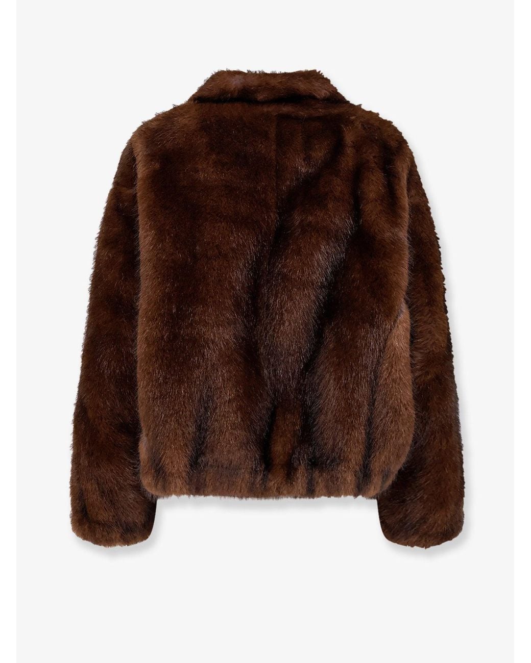 VALENTINI 1972 Brown Eco-Sable Fur Jacket